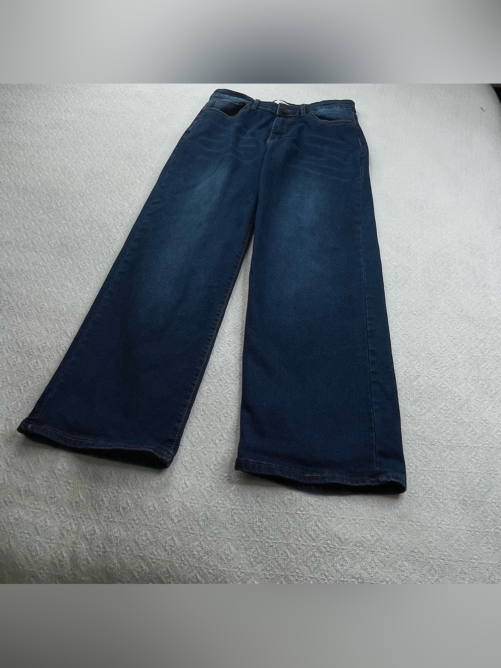 Angels Deep‎ Blue Wide-Leg Women's Jeans~ Size 10/30 ~ Casual